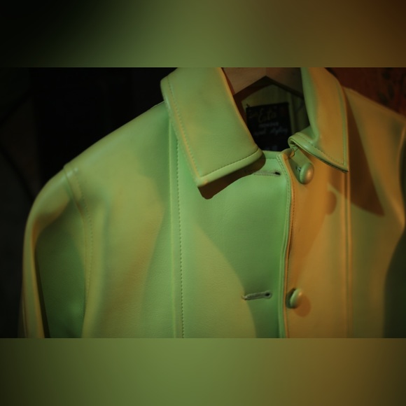 Vintage - 60s Expanded Vinyl Mod Jacket - Picture 14 of 14